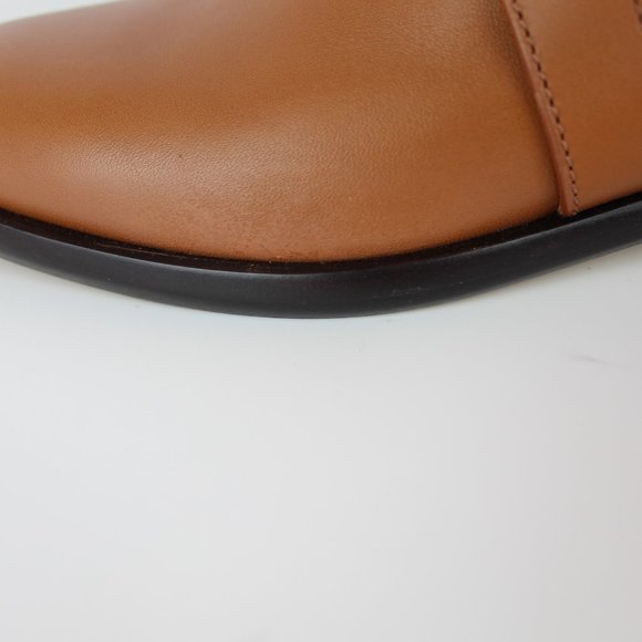 New Salvatore Ferragamo Tall Leather Boot | Classic Riding Style for Fall & Work - Picture 16 of 16